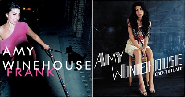 7. Amy Winehouse - "Frank" ve "Back to Black"