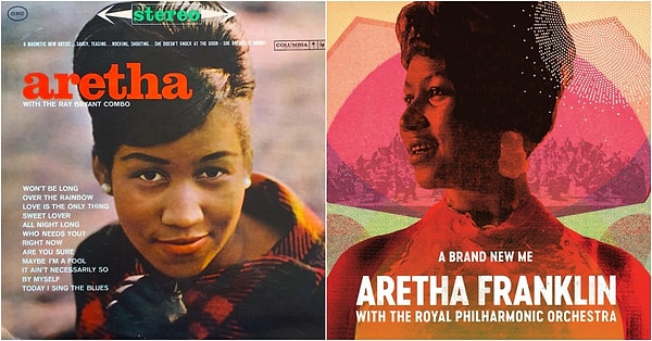 8. Aretha Franklin - "Aretha: With The Ray Bryant Combo" ve "A Brand New Me"