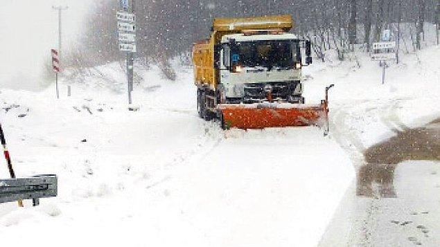 Ankara'da da kar yağışı etkili oldu