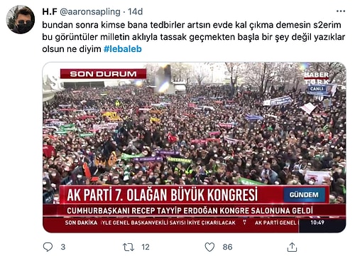 AKP'nin 'Lebaleb' Kongresi Tepkilerin Odağında