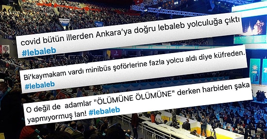 AKP'nin 'Lebaleb' Kongresi Tepkilerin Odağında