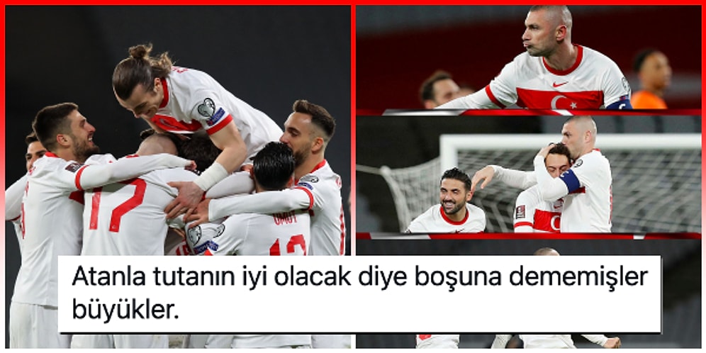 Harikasınız Çocuklar! Hollanda'yı 4 Golle Geçen Türkiye Dünya Kupası Elemelerine Muhteşem Başladı