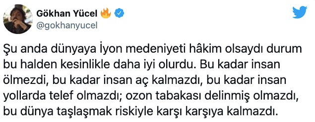 Yazarın bu paylaşımının ardından pek çok eleştiri geldi 👇