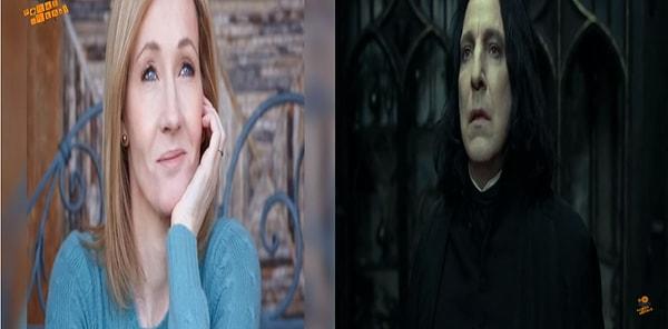 1. Alan Rickman, Severus Snape karakteri için film yönetmeni tarafından değil, bizzat J.K. Rowling tarafından seçilmiş.