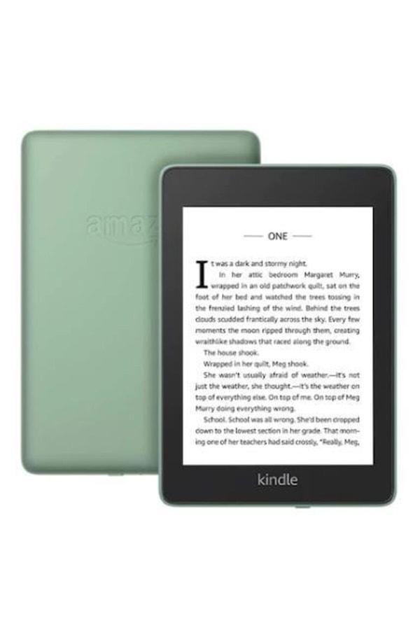 10. Amazon Kindle Paperwhite4 8gb waterproof e-kitap - Yeşil