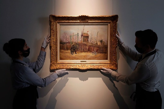 Van Gogh’un ‘Montmartre’deki Sokak Manzarası’ Tablosu 13 Milyon Euroya Satıldı