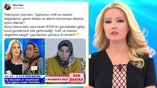 RTÜK Üyesinin Müge Anlı ve ATV İsyanı: 'İktidara Yakınlar Diye Rapor Bile Düzenlenmiyor'
