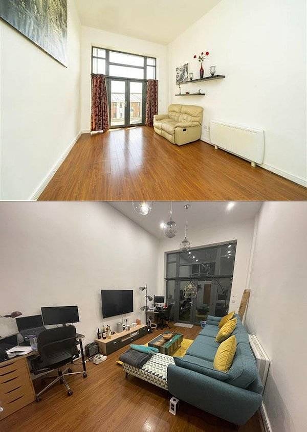 4. "6 месяцев работы, и вот наконец у нас есть уютное местечко для киновечеров".