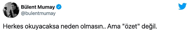 Kalın'a yapılan yorumlardan bazıları şöyle 👇