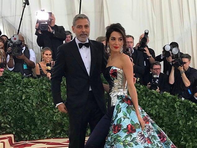 8. George Clooney ve Amal Clooney