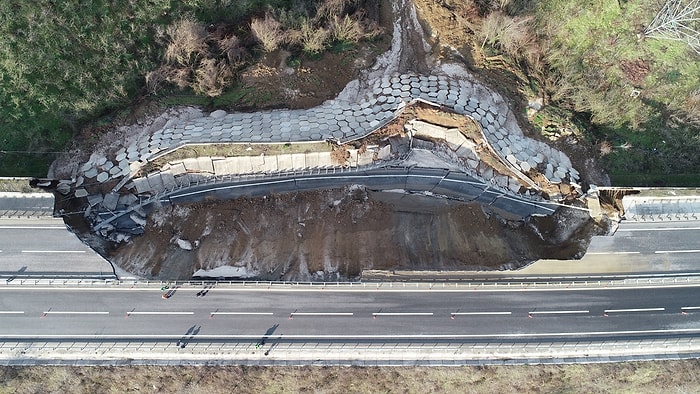 85 Metrelik Bölümü Çöken Karayolunu 9 Yıl Önce Limak Yapmış!