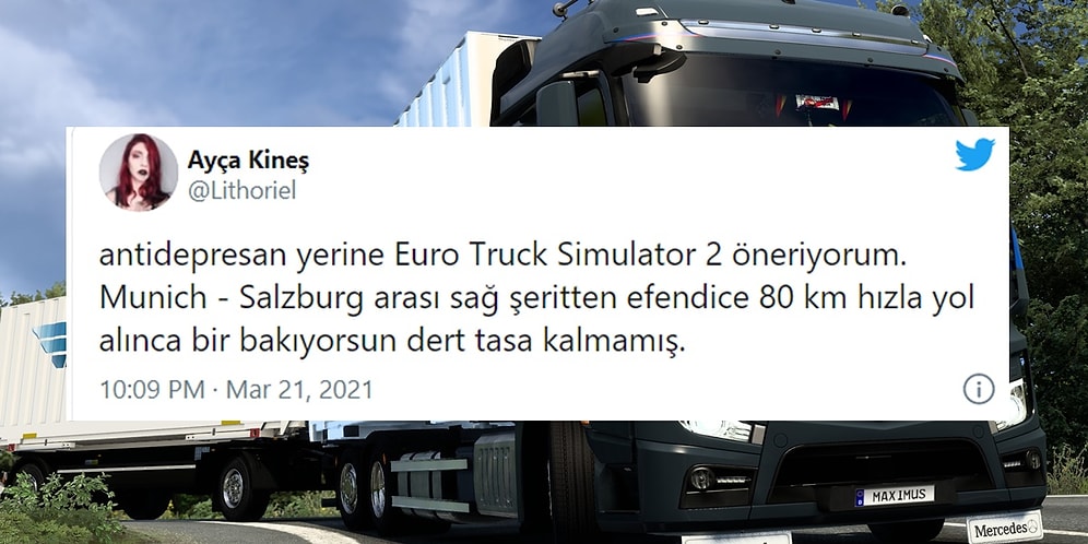 Yallah Şoför Yallah!  Milli Antidepresanımız ETS 2 Hakkında Terapi Tadında Tepkiler