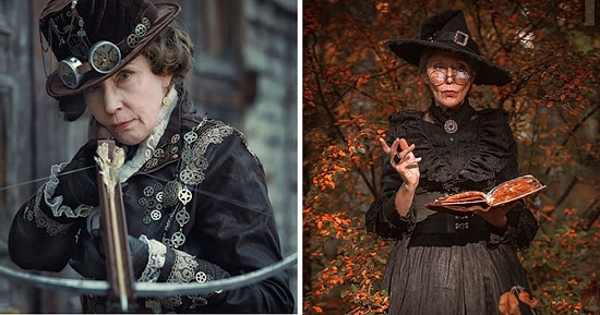 58-летняя бабушка шьет костюмы для своих потрясающих косплев (20 фото)