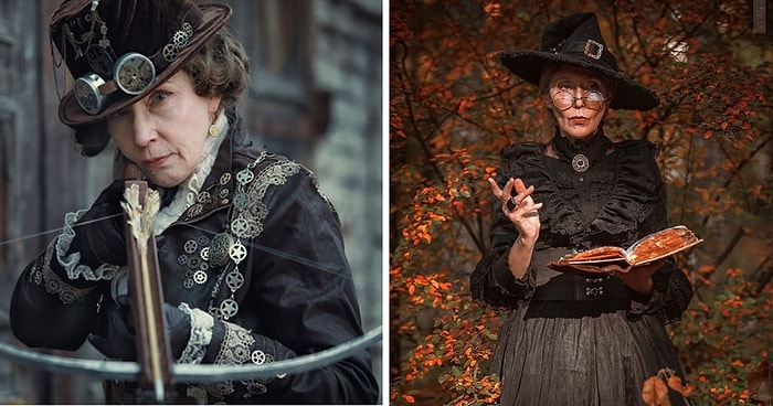 58-летняя бабушка шьет костюмы для своих потрясающих косплев (20 фото)