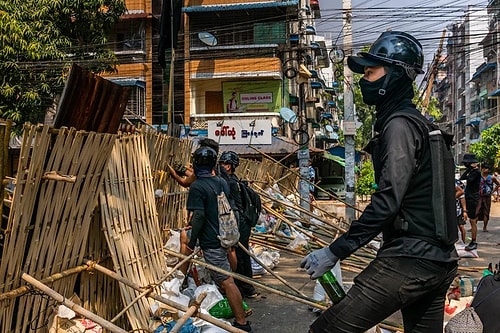 Myanmar'da Darbe Karşıtı Eylemlerin En Kanlı Günü: En Az 91 Protestocu Öldürüldü