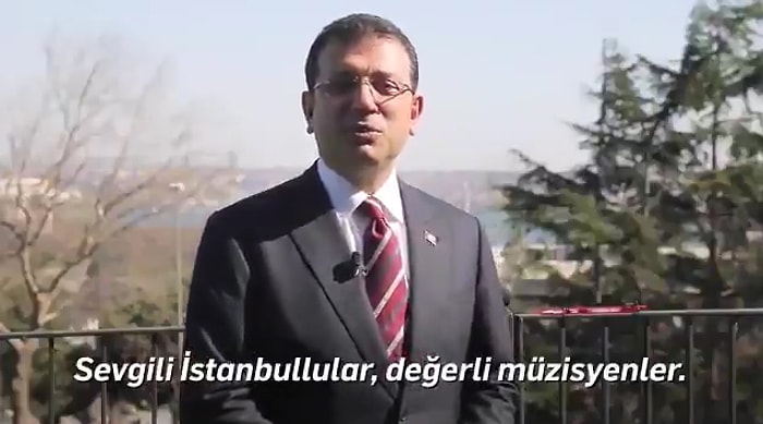 Ekrem İmamoğlu'ndan Müzisyenlere Destek: 'İstanbul Bir Sahne' Etkinlikleri Başlıyor