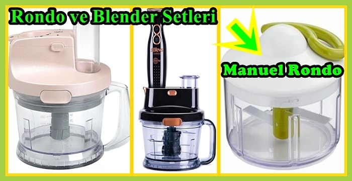 Yorumlarıyla Mutfağın Kraliçesi Olan En İyi Rondo ve Blender Setlerinin Özellikleri ve Fiyatları