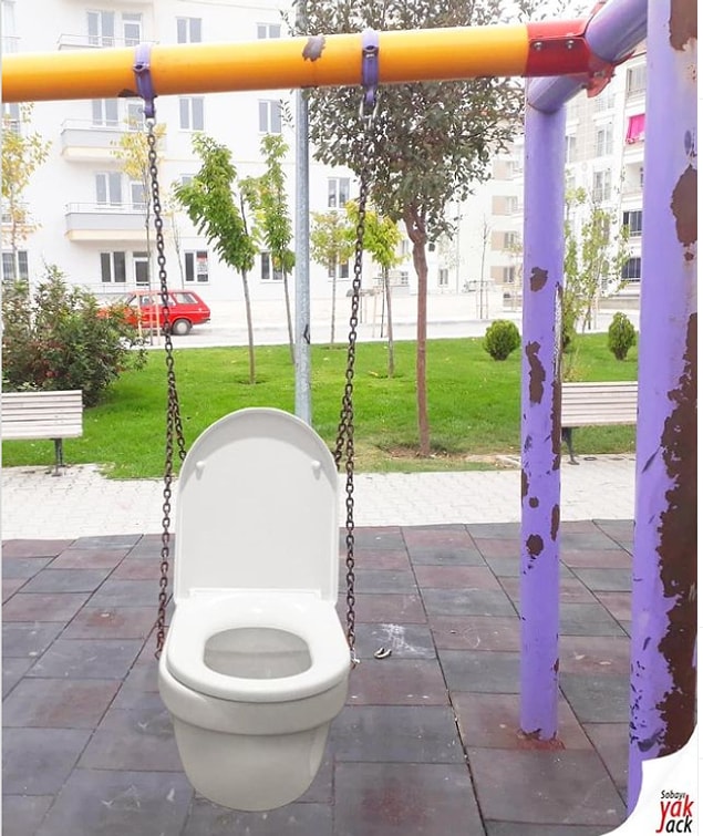 13. Sabah akşam sallanmalık.