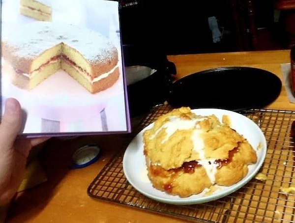 2. Ну может на вкус этот кекс ничего...