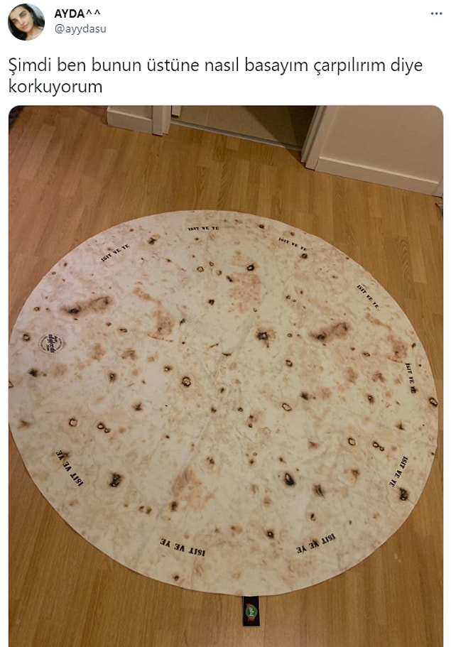 10. İnsanın halının üzerine döner atıp yiyesi geliyor gerçekten...