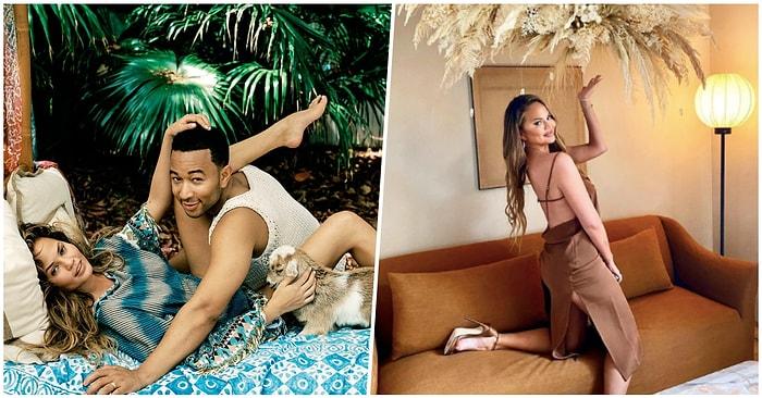 Chrissy Teigen Eşi John Legend ile Cinsel İlişkiye Girdikleri En Garip Yeri İtiraf Ederek Herkesi Dumur Etti