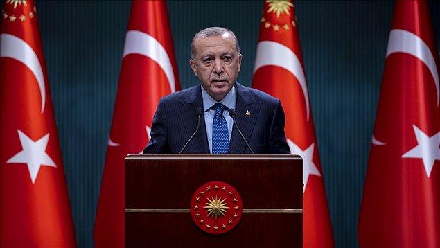 Bugün gerçekleşen kabine toplantısının ardından Cumhurbaşkanı Recep Tayyip Erdoğan yeni kısıtlamaların geldiğini şu sözlerle ifade etti: