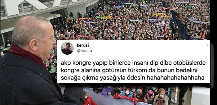 Lebalep Kongreler Bittikten Sonra Gelen Sokağa Çıkma Yasağına Vatandaştan İsyan Dolu Tepkiler