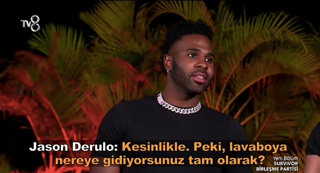 Sonrasında ise herkesin merak ettiği bir detayı sordu, tuvalet ihtiyaçlarını nasıl giderdiklerini merak etti.