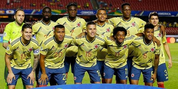 14. Kolombiya / 307,73 milyon €
