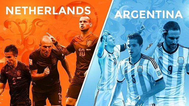 6. Hollanda vs Arjantin / 2014 Dünya Kupası Yarı Finali