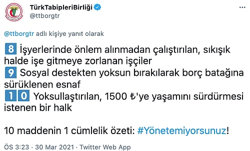 TTB 'Kırmızı Harita'ya 10 Maddelik Açıklamayla Tepki Gösterdi: 'Yönetemiyorsunuz'