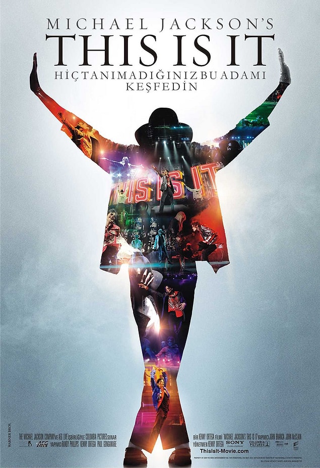 7. Michael Jackson ölmeden hemen önce çekilmeye başlanan This Is It belgeselini hatırlarsınız.