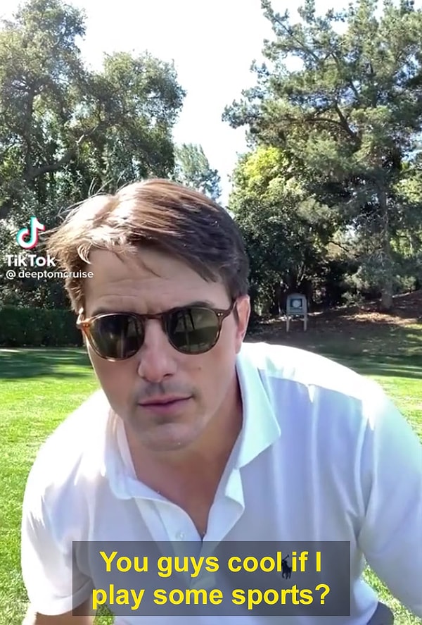 Он создал учетную запись TikTok под названием @deeptomcruise, а затем поделился ссылкой на свою страницу в LinkedIn