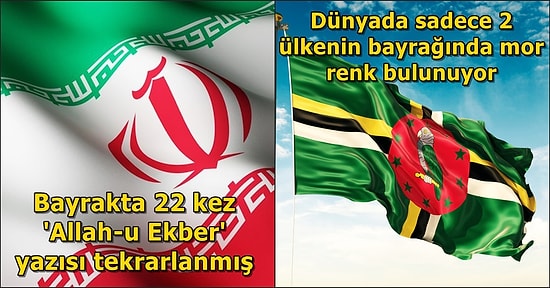 Suudi Arabistan'dan İsviçre'ye: Ülkelerin Bayrakları Hakkında 'Vay Be!' Dedirtecek 15 Şaşırtıcı Gerçek