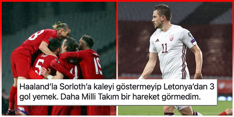 Letonya Laneti! Milli Takımımız 97 Yıldır Yenemediği Letonya ile Berabere Kalarak Avantajı Kaçırdı