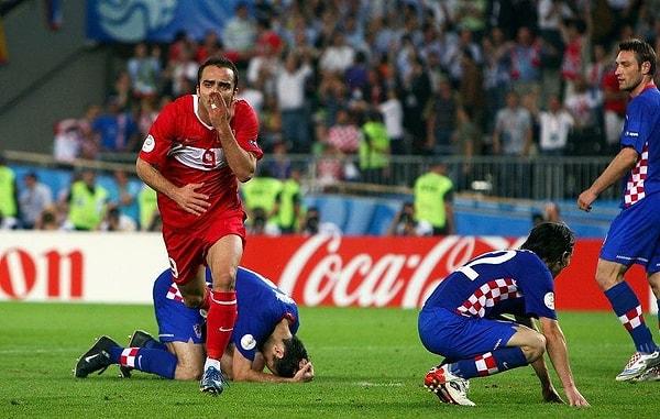 6. Hırvatistan 1-1 Türkiye (EURO 2008 Çeyrek Final)