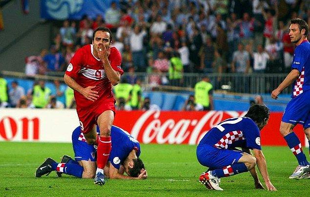 6. Hırvatistan 1-1 Türkiye (EURO 2008 Çeyrek Final)
