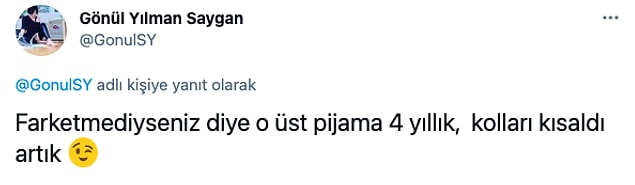 Bunun üzerine Gönül Hanım, biraz vermiş veriştirmiş...