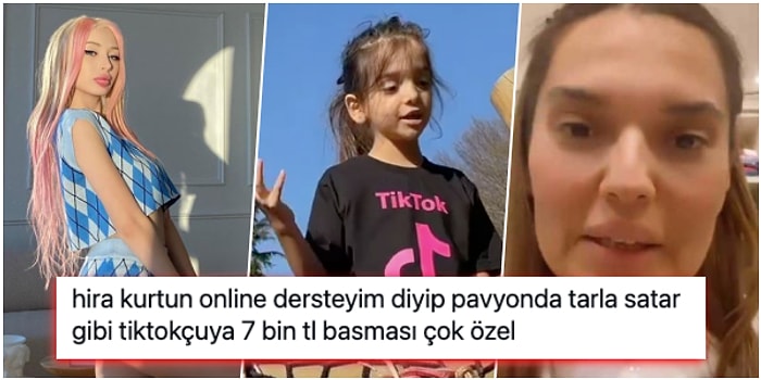 Demet Akalın'ın Kızı Hira'nın TikToker Özgür Balakar'a Binlerce Lira Göndermesine Gelen Komik Tepkiler