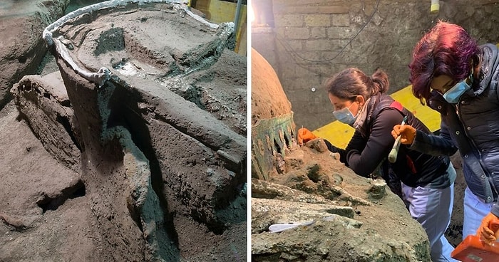 В Италии археологами была обнаружена 2000-летняя римская церемониальная карета