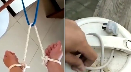 Bir Düğümden Basitçe Kurtulmanın Yolunun Anlatıldığı Beyin Yakan Taktik