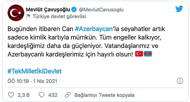 'Kardeşliğimiz güçleniyor'