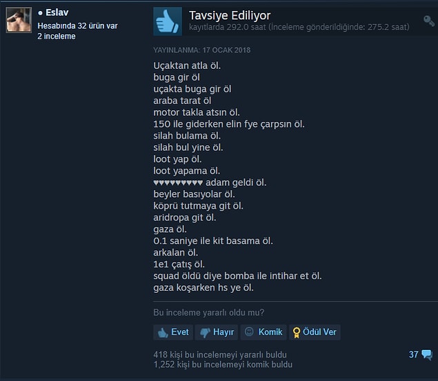 1. Ölme Simülasyonu