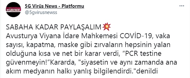 Gelelim sordukları soruların cevaplarına ve isteklerine... Öncelikle dönemin hem en yararlı hem de en zararlı aracısı olan sosyal medyada görülen her "habere" inanmamak gerek.