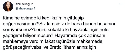 Cins Kedisini Çiftleştiren Ünlü Oyuncu Ahu Sungur, Gelen Eleştirilere Beyin Yakan Bir Cevap Verdi