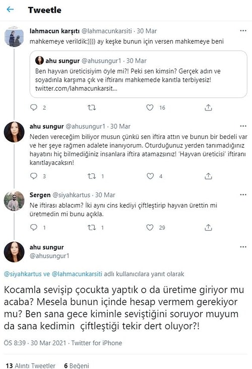 Cins Kedisini Çiftleştiren Ünlü Oyuncu Ahu Sungur, Gelen Eleştirilere Beyin Yakan Bir Cevap Verdi