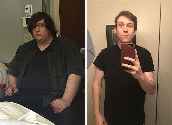 11. 172 kilodan 87 kiloya inanılmaz değişim.