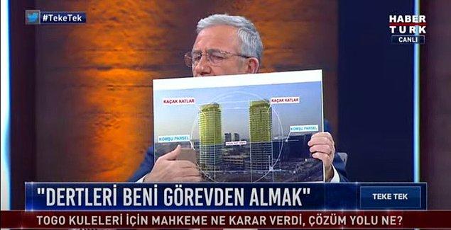"TOGO kuleleri Ankara'nın ciğerine saplanmış hançerdir"