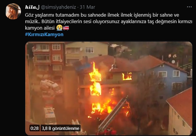 Tepkiler çok güzel. Umarız sosyal medya desteği de reytingleri de hak ettiği gibi olur.