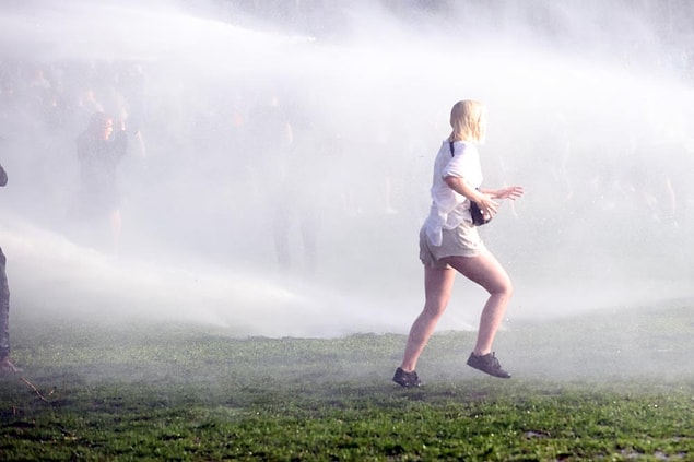 Polis müdahalesinden fotoğraflar 📷